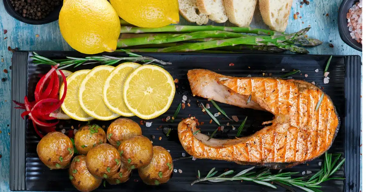 Baked salmon with lemon and garlic, How to oven cook salmon