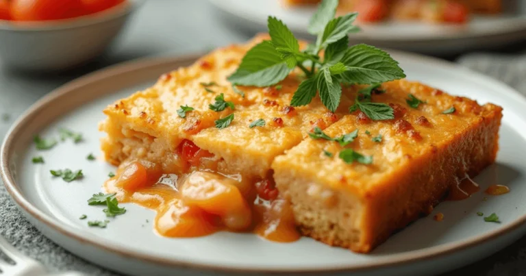 A moist and fluffy kefir sheet cake topped with a creamy frosting, served on a white plate, surrounded by baking ingredients like eggs, flour, and a bottle of kefir