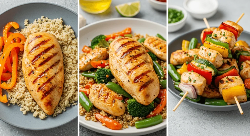 Tasty and wholesome healthy protein chicken recipes for every meal