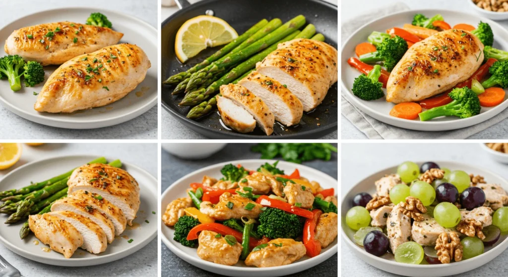 Healthy protein-rich chicken dishes for a nourishing and balanced meal