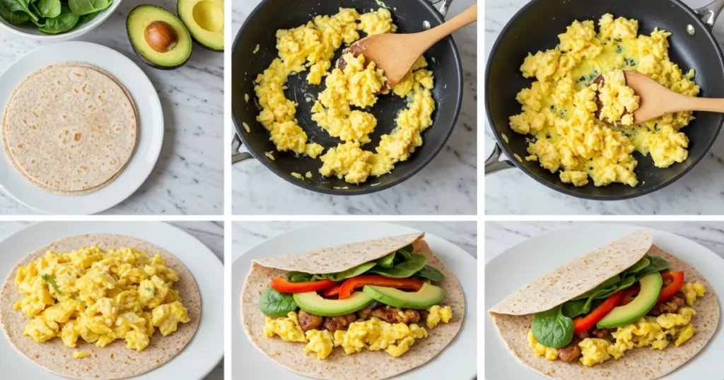 healthy breakfast burrito recipe